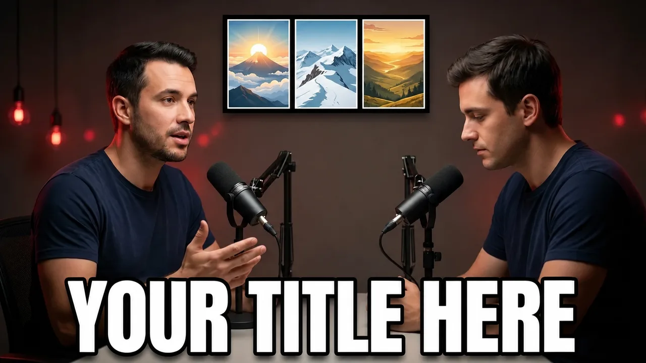 Podcast style: podcast dual strip