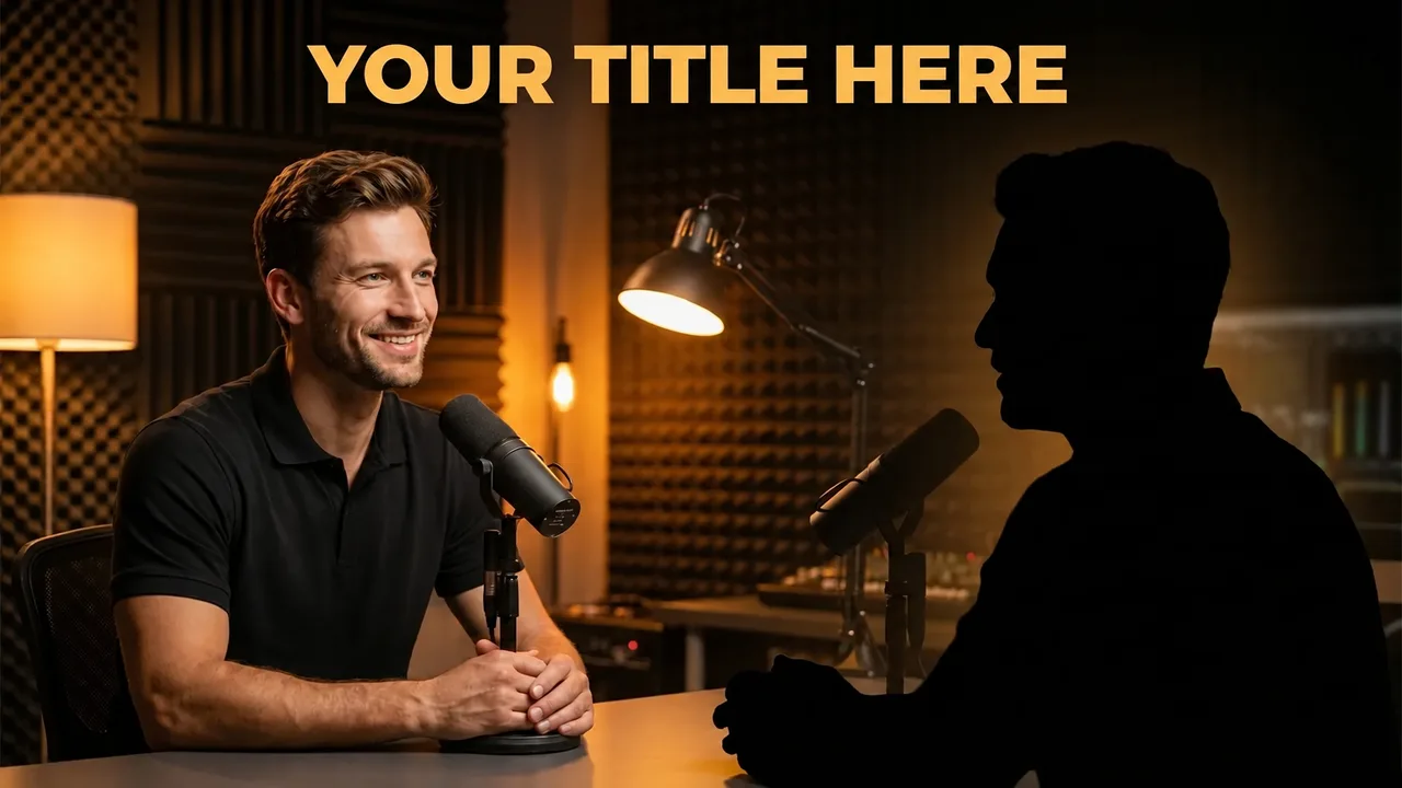 Podcast style: podcast duo