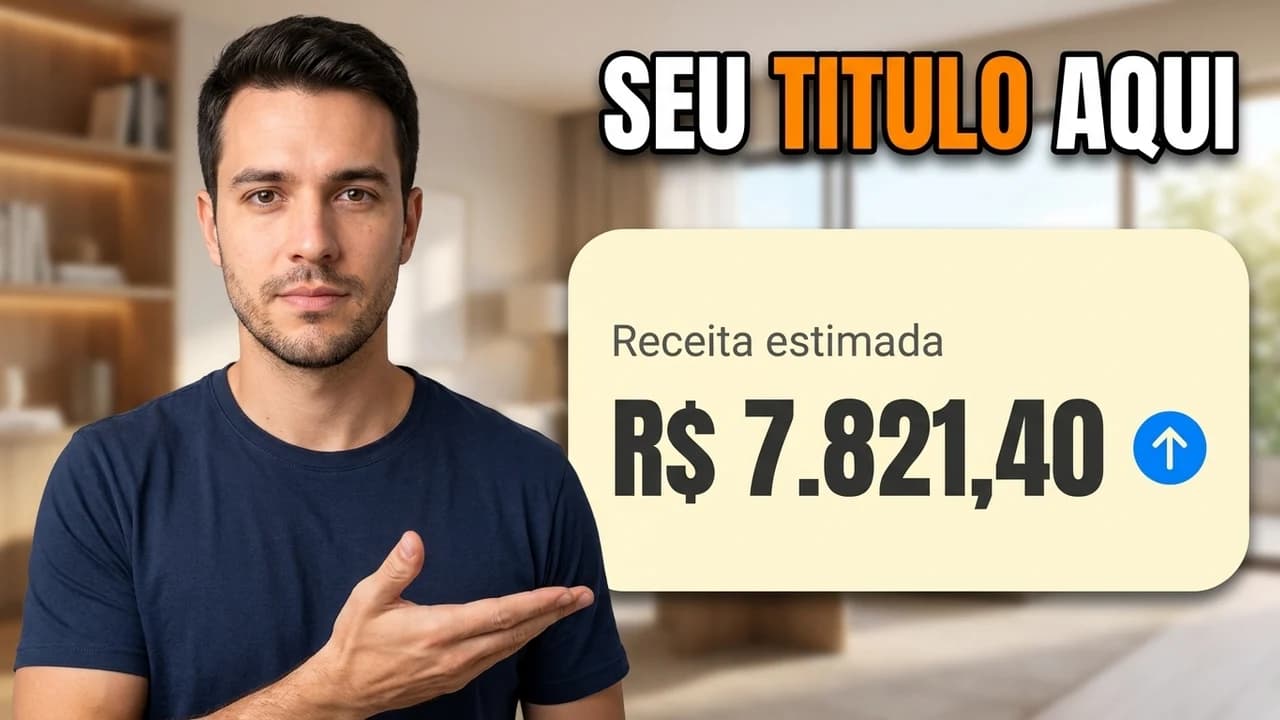 Exemplo de thumbnail de finanças no estilo Card de resultado