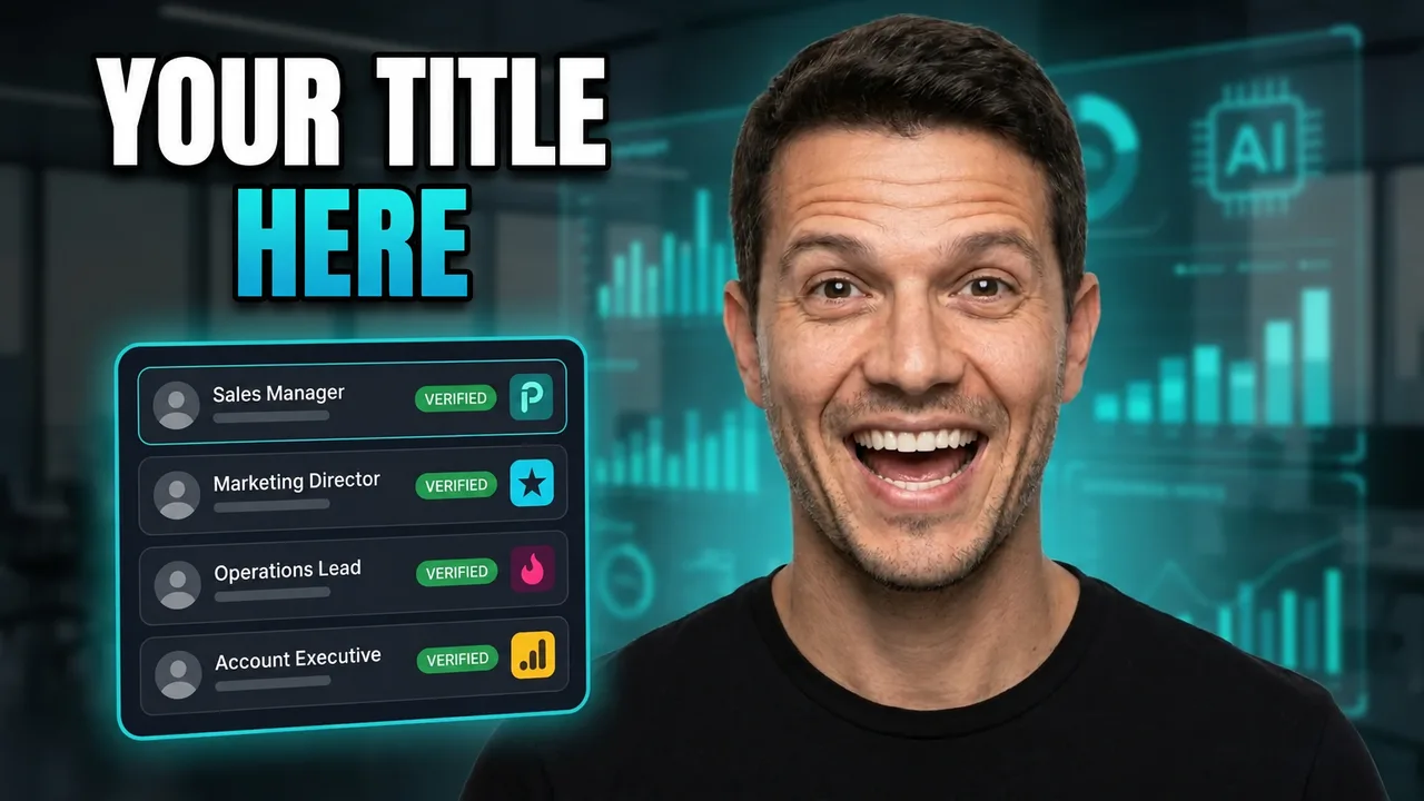 business thumbnail example in the Dashboard mockup style
