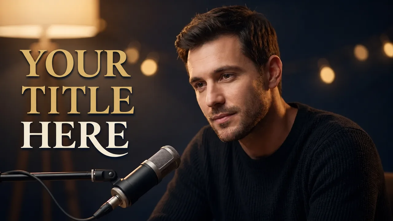 Thumbnail style podcast intimate