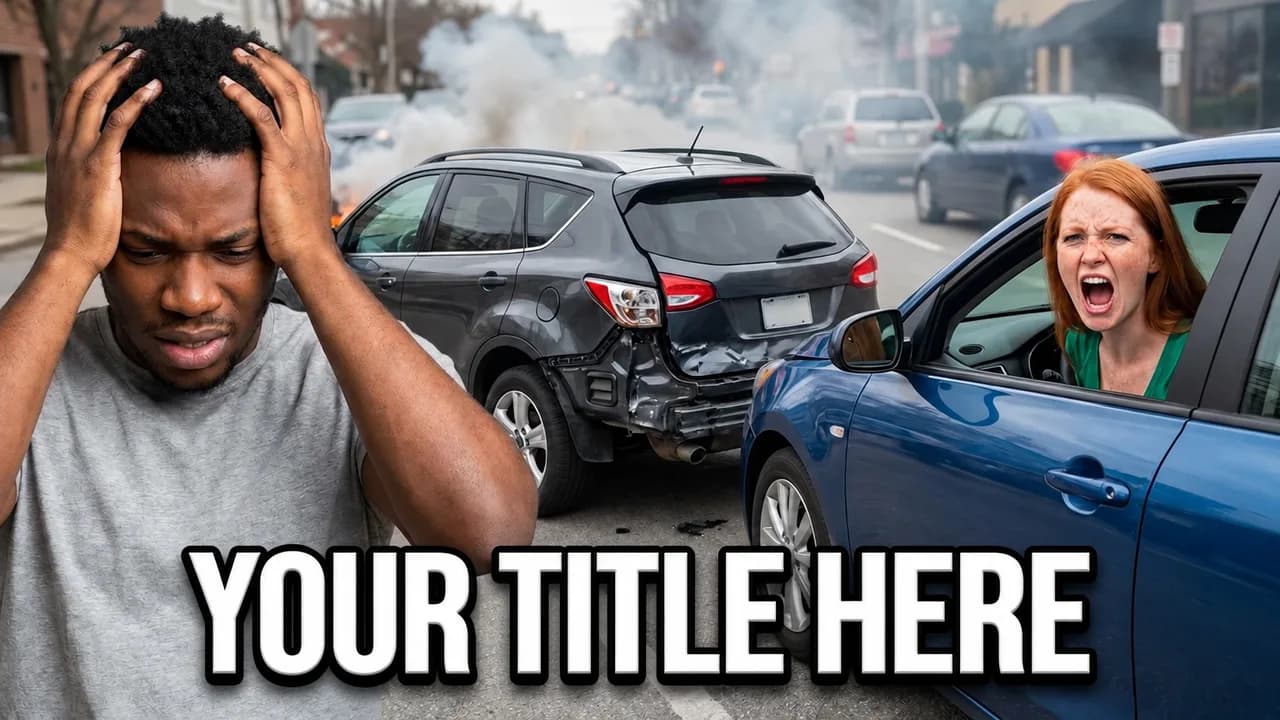 viral thumbnail example in the Car hook style